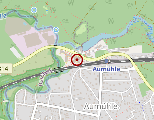 Karte: Ambulanter Pflegedienst des Wohnstiftes Augustinum