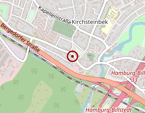 Karte: Johann-Wilhelm-Rautenberg-Gesellschaft e. V. Team Billstedt