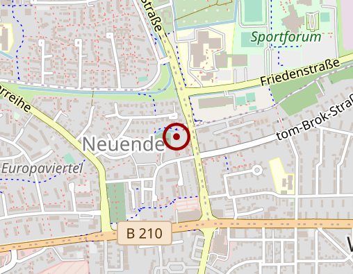 Karte: Hospiz-Initiative