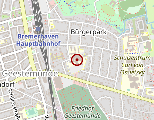 Karte: DRK-Sozialstation Wesermünde