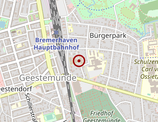 Karte: HANSA Ambulanter Pflegedienst Bremerhaven