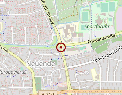 Karte: Klinikum Wilhelmshaven gGmbH (ehem. RNK Städtische Kliniken gGmbH)