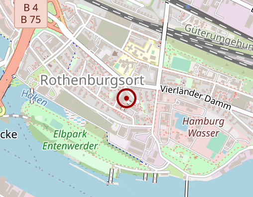 Karte: Löwen Apotheke Rothenburgsort