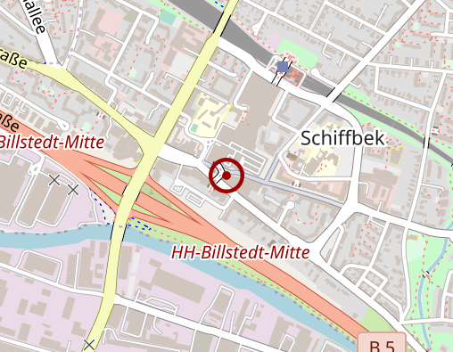 Karte: Sprechperle Hamburg Logopädische Praxisgemeinschaft M.Dannenbrink, L.Wortmann & M.Linde