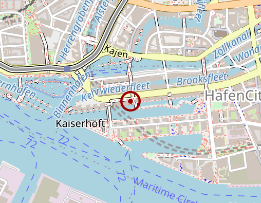 Karte: Therapiezentrum HafenCity