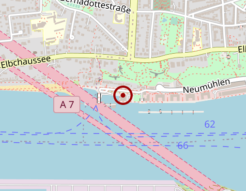 Karte: Augustinum Pflegedienst Hamburg