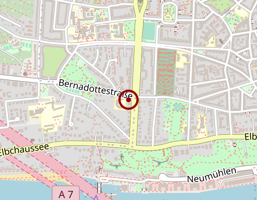 Karte: Tagespflege Ottensen