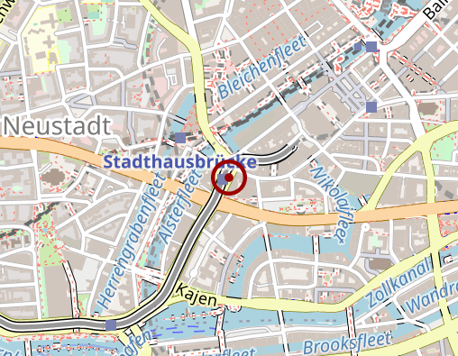 Karte: Meigel Eva Dr.med. u. Coors Esther Priv.Doz. Dr. Gemeinschaftspraxis für Hautärzte