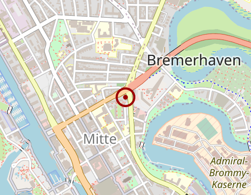 Karte: Pflegedienst Unterweser