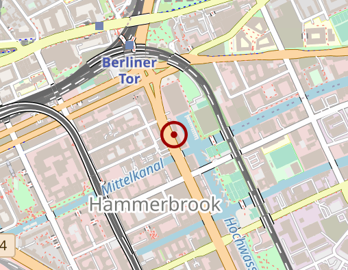 Karte: Medizinische Akademie Hamburg GmbH