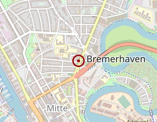 Karte: Paritätische Dienste Seestadt Bremerhaven GmbH