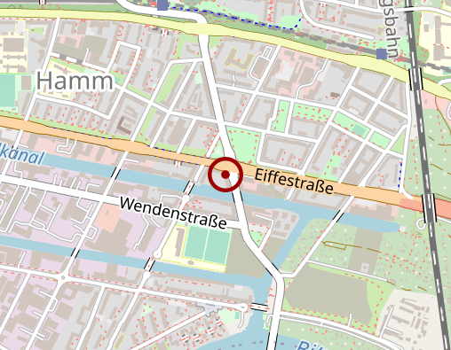 Karte: CMH CITY MED HAMBURG GmbH