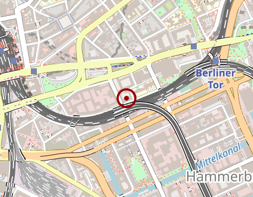 Karte: Ergotherapie Hamburg Mitte Gräßner Fania Oldenburg Anne