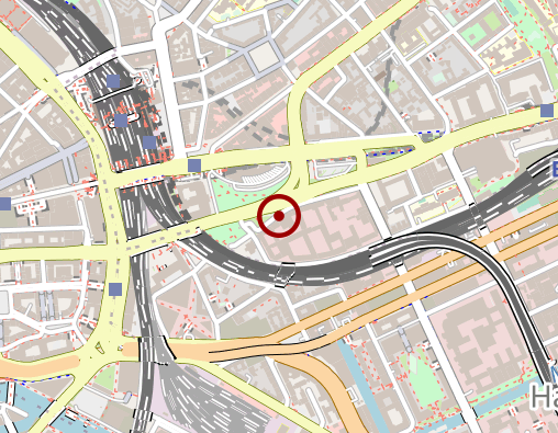 Karte: GBI-Groß Hamburger Bestattungsinstitut