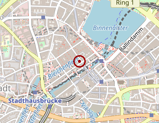 Karte: PHYSIO Neuer Wall Sven Hornbostel Physiotherapiepraxis