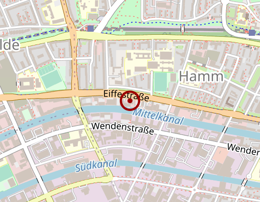 Karte: HISB Betreuungsdienst Hamburg Süd Ost GmbH