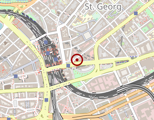 Karte: Psychologische Praxis Hamburg-Mitte