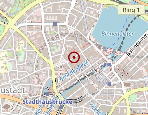 Karte: Apotheke Große Bleichen