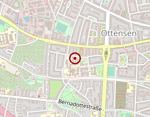 Karte: MVZ am Altonaer Kinderkrankenhaus GmbH Medizinisches Versorgungszentrum