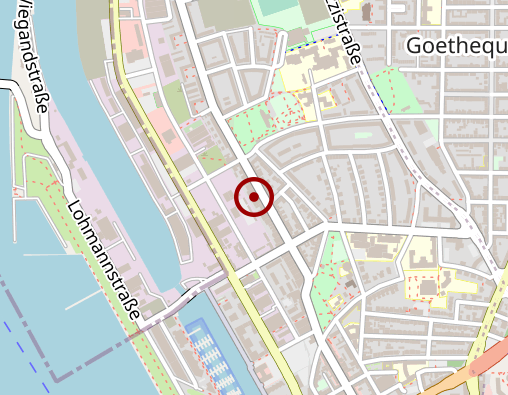 Karte: AWO Pflegedienste GmbH Sozialzentrum Pflege- und Servicezentrale