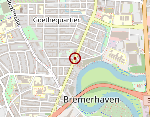 Karte: Pflegezentrum Lloydstraße Ilona Fleischer e. K. Ambulante Pflege