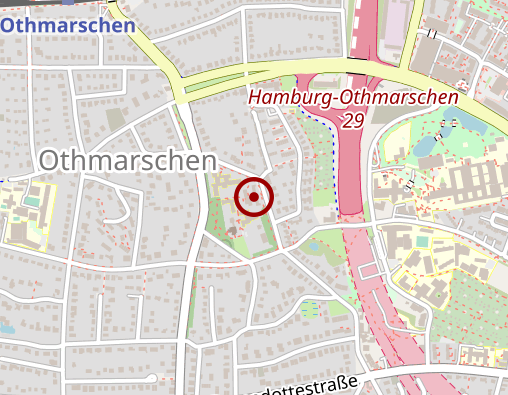 Karte: Alten- und Pflegeh. der Ernst u. Claere-Jung-Stiftung