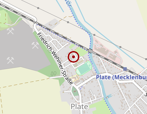 Karte: Johanniter-Unfall-Hilfe e.V. Tagespflege Plate