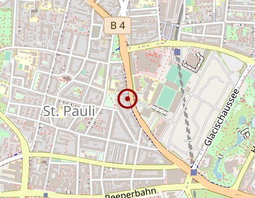 Karte: "janssen-haus" Psychiatrische Tagesklinik Hamburg-Mitte GmbH Ein Unternehmen des Universitätsklinium Eppendorf