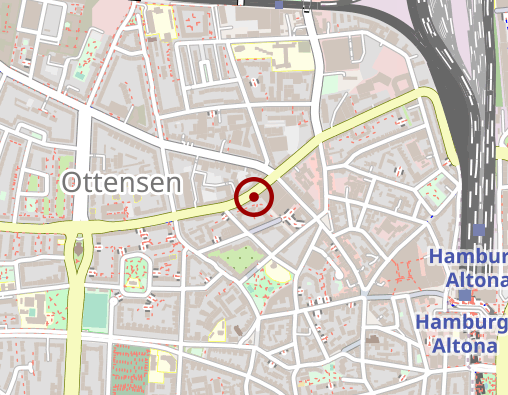 Karte: Ergoteam Ottensen Praxis für Ergotherapie