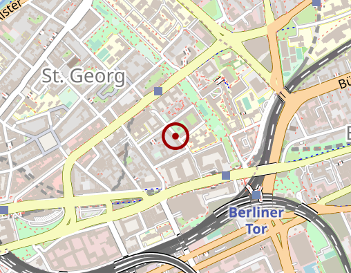 Karte: Amalie Sieveking-Stiftung Betreutes Wohnen