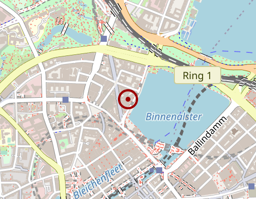 Karte: Hotel Vier Jahreszeiten von Friedrich Haerlin GmbH