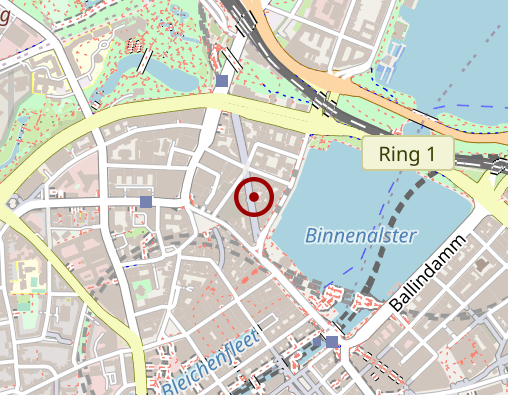 Karte: Colonnaden-Apotheke