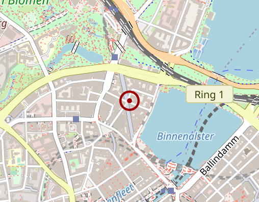 Karte: Cor Coaching GmbH Psychologische Praxis