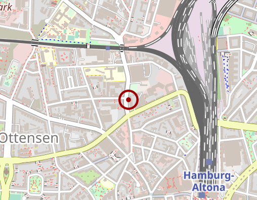 Karte: Leben mit Behinderung Hamburg Pflegedienst Sozialeinrichtungen gGmbH