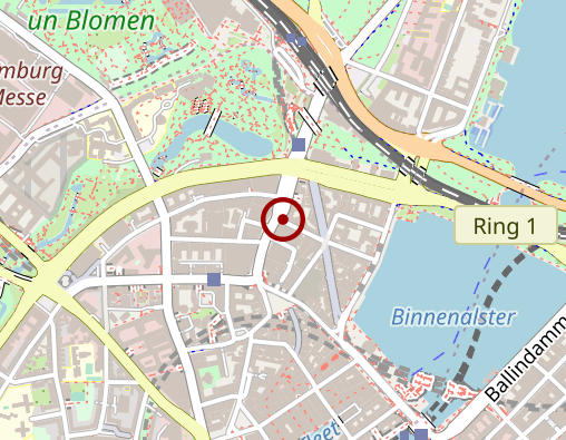 Karte: W.Mielck Schwan-Apotheke