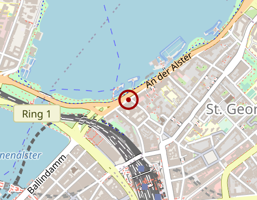 Karte: Energy Clinic im Atlantic Hotel Kempinski