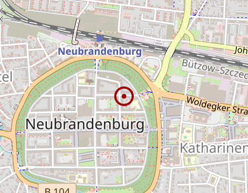 Karte: BraWaMoh - ambulanter Pflegedienst R. Braun & S. Mohaupt GbR