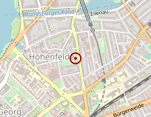 Karte: Tagespflege Parkquartier Hohenfelde der Hartwig-Hesse-Stiftung