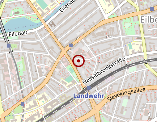 Karte: Hanseatische Naturheilkunde-Akademie Heilpraktikerschule