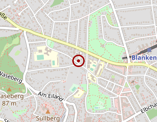 Karte: Logopädieteam Blankenese Reinartz und Krause Logopädie und Sprachtherapie