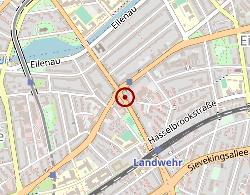 Karte: Vigen Medical Center in Hamburg für Thermal-Akupressur-Massagen