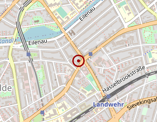 Karte: Betreutes Wohnen im Alstertal Johann Carl Müller-Stiftung