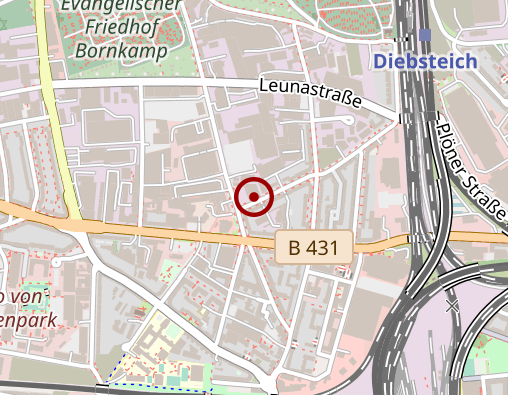 Karte: OBI Markt Hamburg-Altona