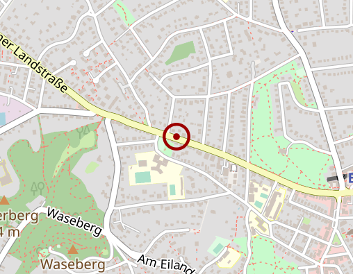 Karte: Privatpraxis für Osteopathie & Physiotherapie J.P. Gerking