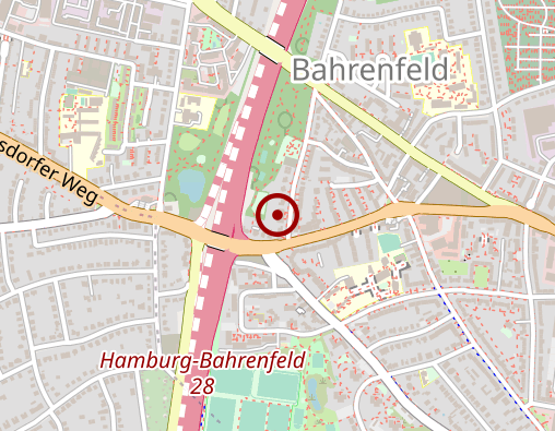 Karte: Bonnepark - DRK Schwesternschaft Betreutes Wohnen