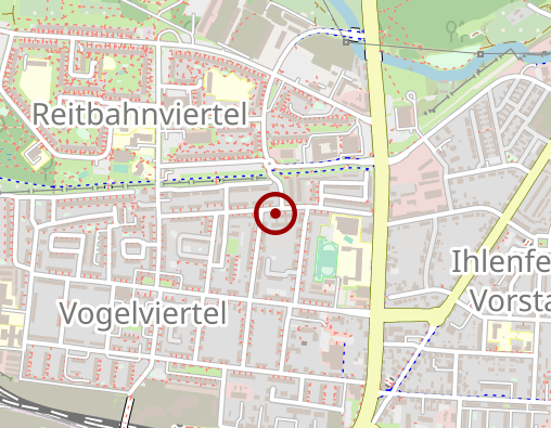 Karte: Volkssolidarität Nordost e. V. Ambulanter Pflegedienst Neubrandenburg