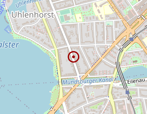Karte: Uhlenhorster-Apotheke