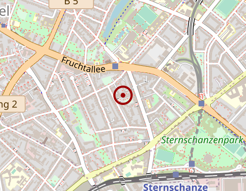 Karte: Sozialstation Eimsbüttel gGmbH