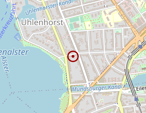 Karte: Alster Physio Veda Privatpraxis Inh. Anka Becher-Dreßler