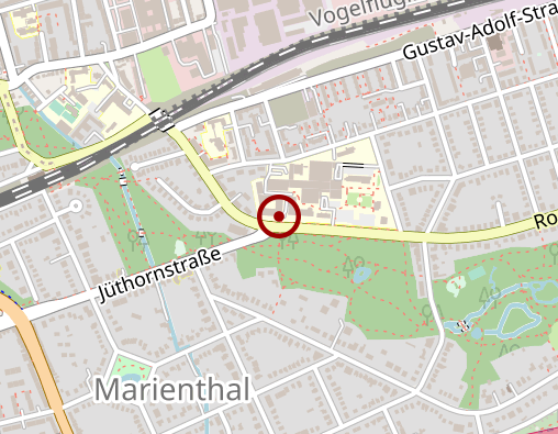 Karte: Asklepios Klinik Nord-Psychiatrie Wandsbek